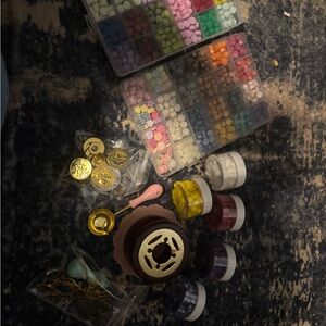 Crafting Beads, Charms & Wax Seal Supplies - Mixed Colors